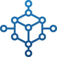 Icon of interconnected points