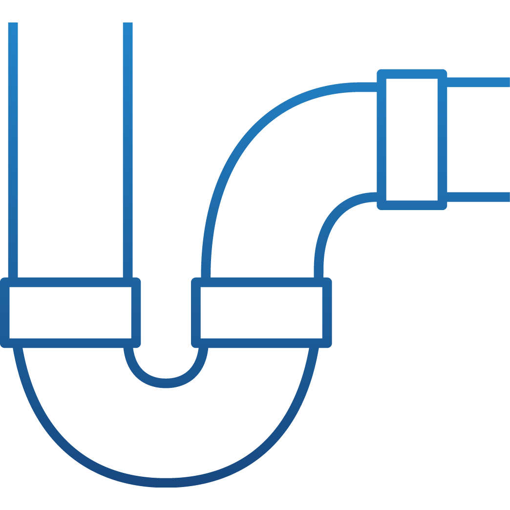 icon of a pipe trap
